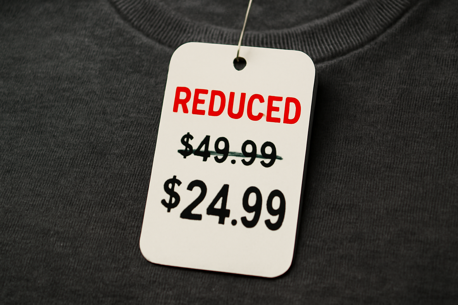 tendancemagasin-signes-bonne-affaire-mode etiquette de prix reduite sur vetement