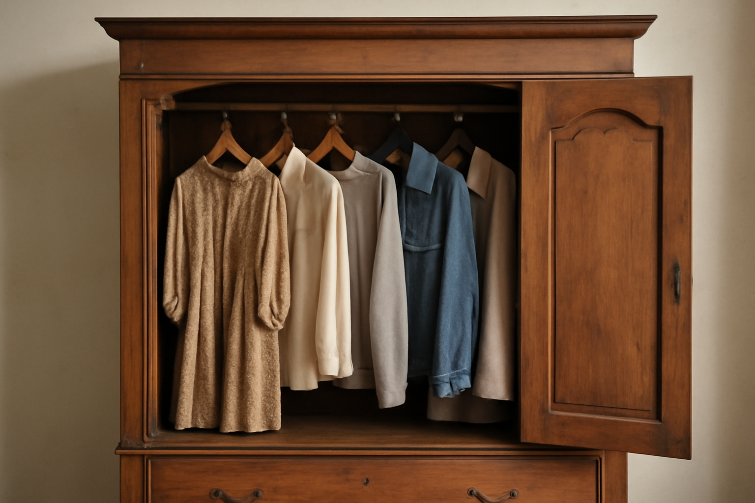 tendancemagasin-briser-routine-vestimentaire armoire mixant anciennes et nouvelles pièces