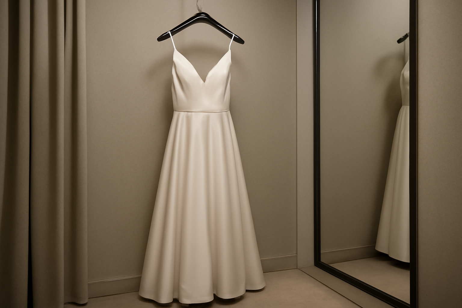 tendancemagasin-dolce-gabbana-pieces-soiree robe élégante suspendue dans un essayage