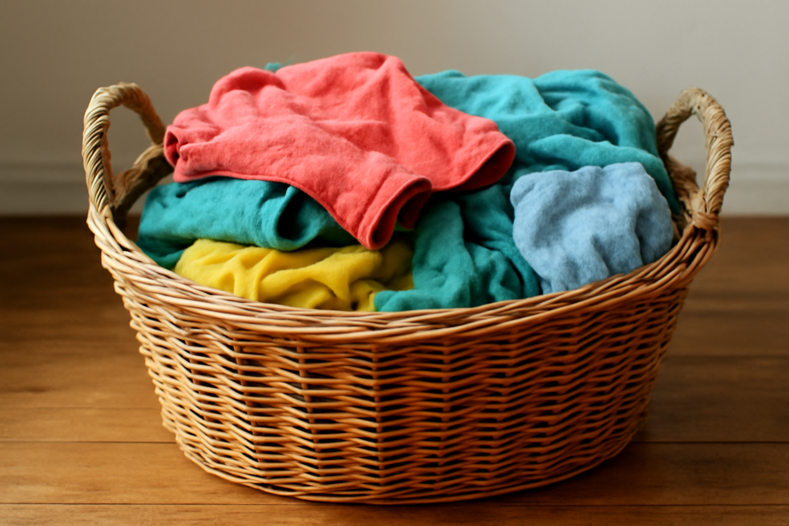 tendancemagasin-routine-lavage-proteger-couleurs panier linge colore pret a etre lave