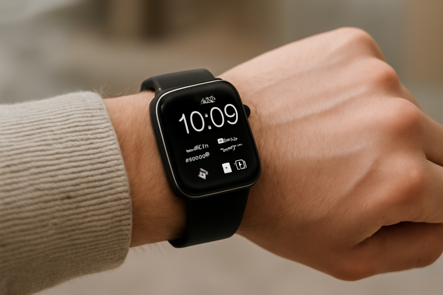 tendancemagasin-apple-watch-usage-quotidien poignet avec montre connectée au quotidien