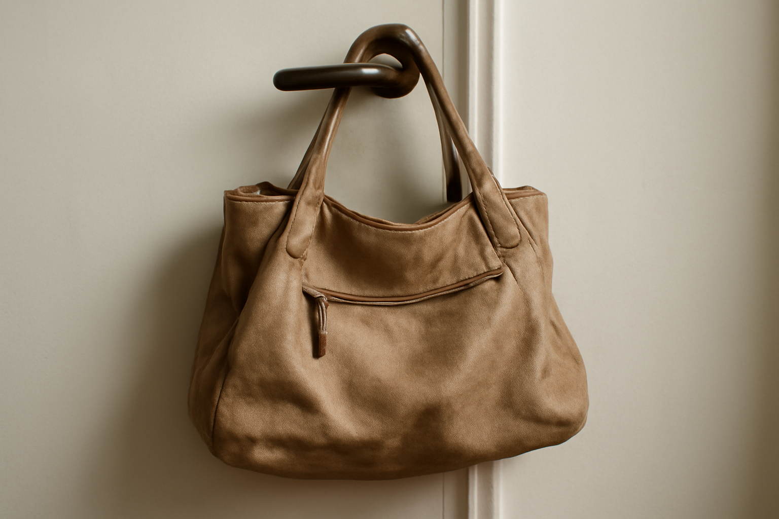 tendancemagasin-pourquoi-sacs-se-deforment sac déformé accroché à une poignée