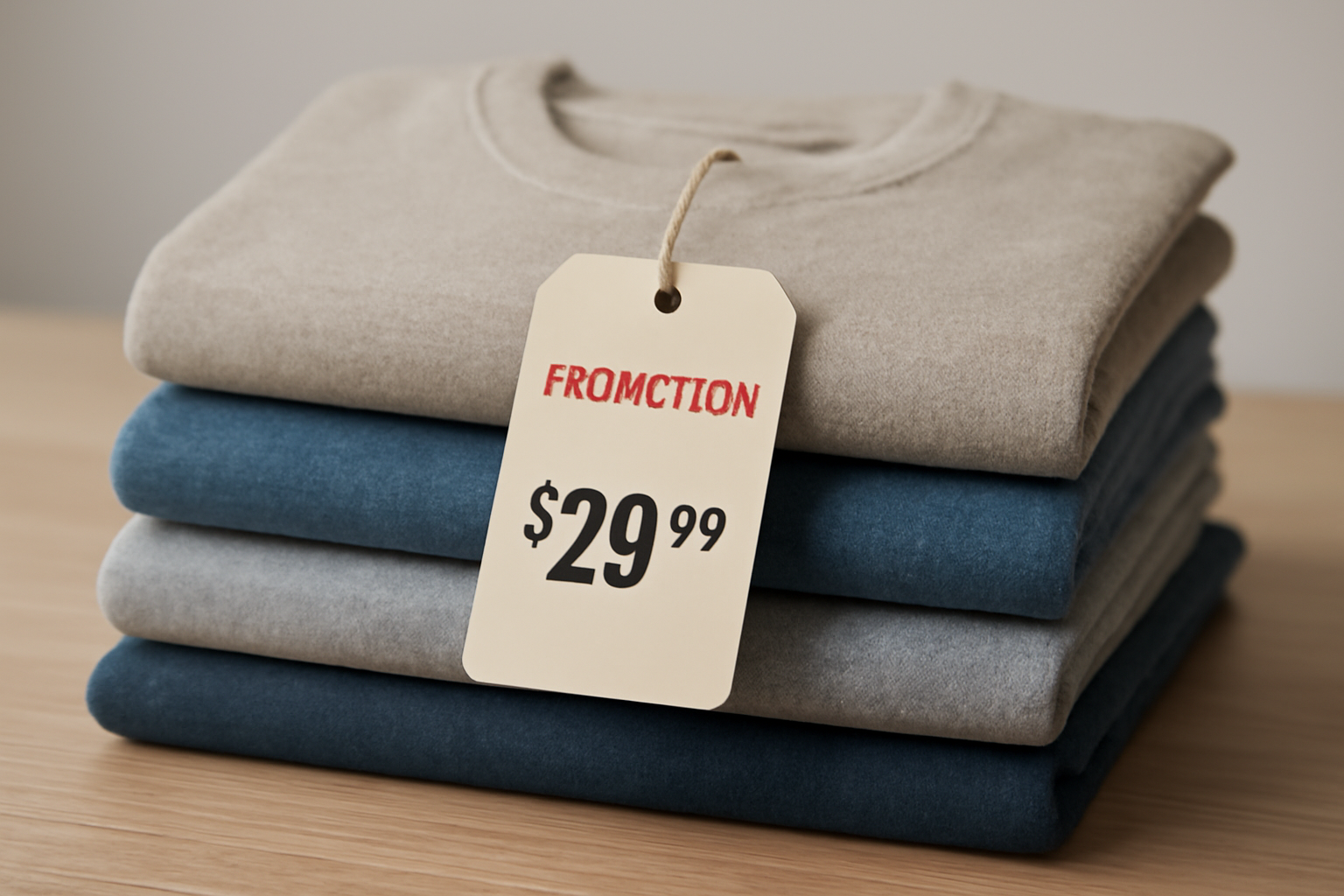 tendancemagasin-puma-offres-promos vetements plies avec etiquette promotionnelle
