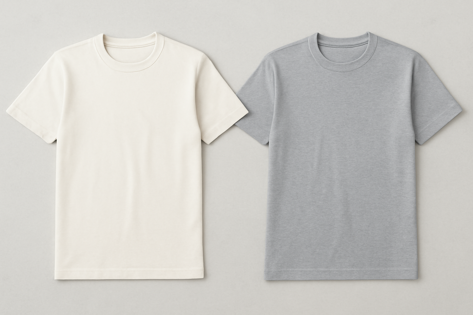tendancemagasin-abercrombie-forever21-basiques deux t-shirts basiques poses cote a cote