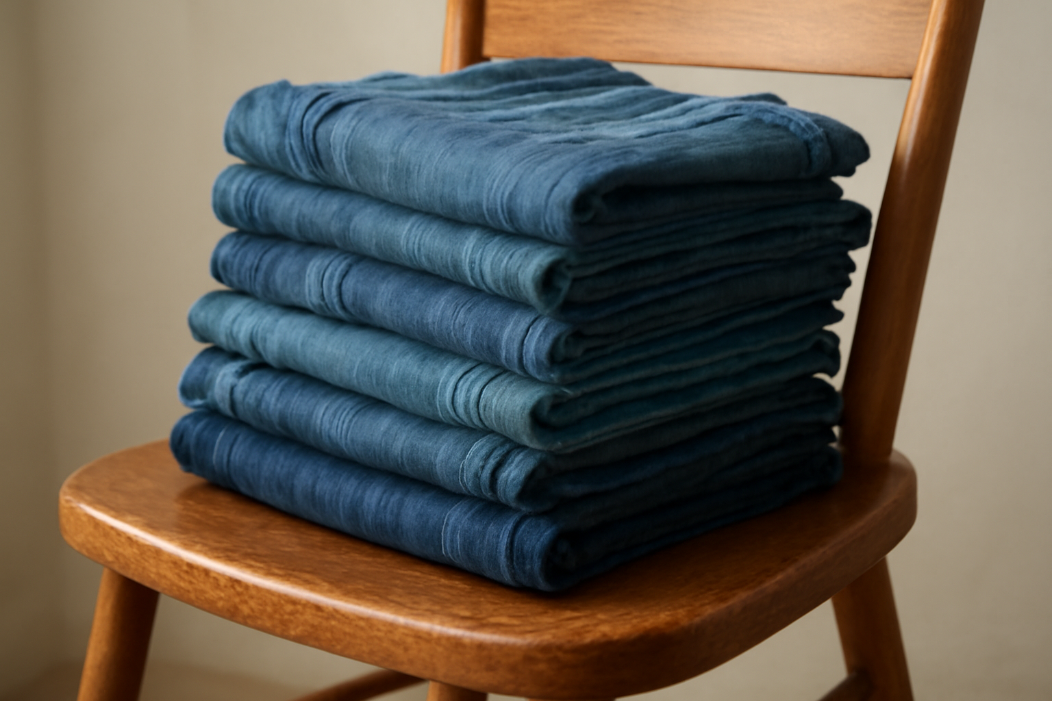 tendancemagasin-old-navy-jeans-abordables pile de jeans sur une chaise