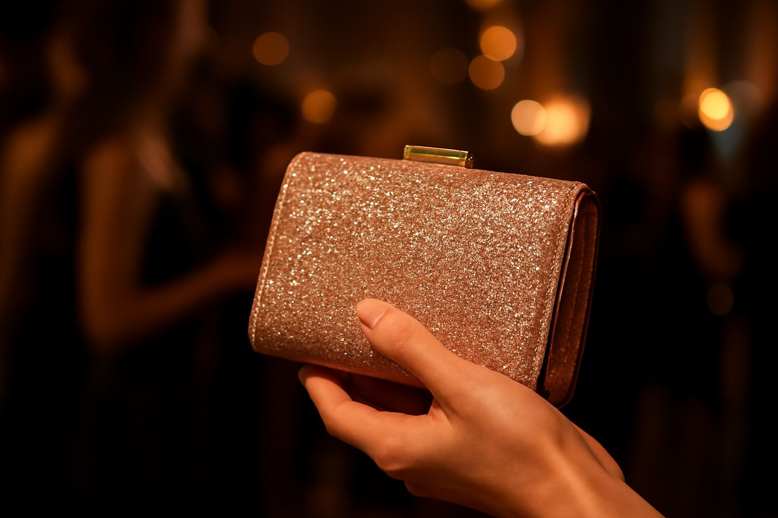 tendancemagasin-pochettes-pour-soiree petite pochette tenue par une main en soiree